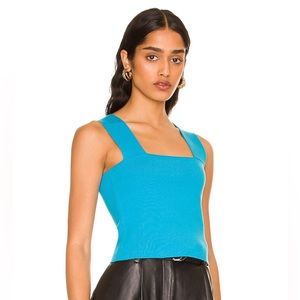 Wide Strap Square Neck Tank
